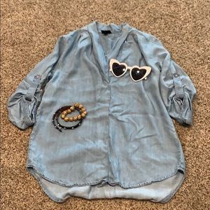 Chambray blouse